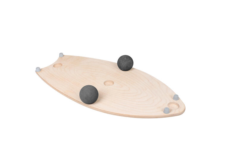 Pedalo Triple Balance Board Balansbräda med rulle och stopp 