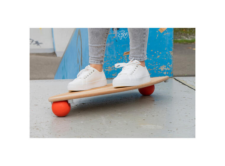 Pedalo Triple Balance Board Balansbräda med rulle och stopp 
