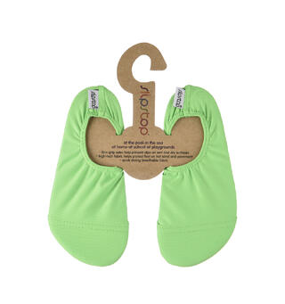Slipstop Halksockor Neon Green Jr Badstrumpor barn
