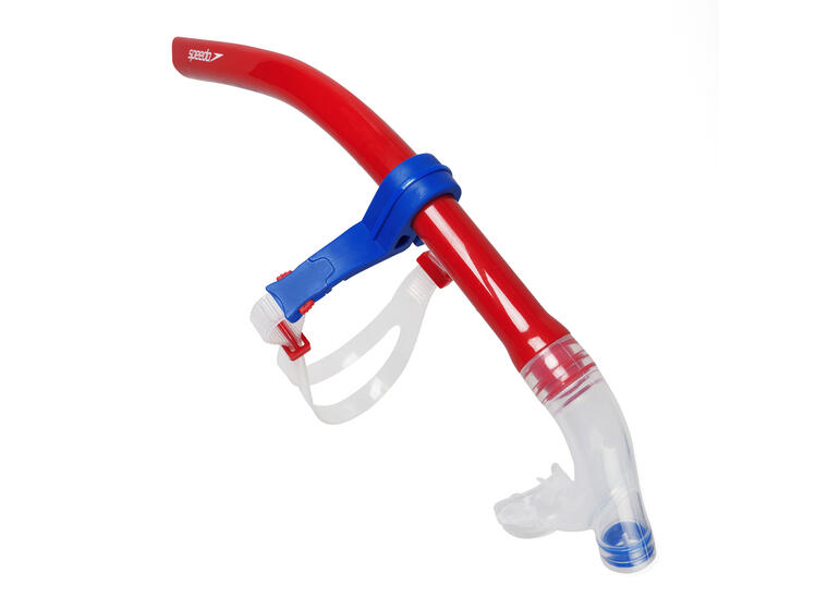 Speedo Centre Snorkel Frontsnorkel | Röd/Blå 