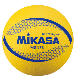 Volleyboll Mikasa MSN78-Y Strl. 5 | Mjuk och lätt boll | 12+ år