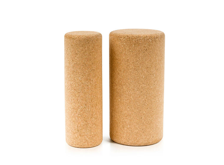 Yogarulle i kork  30x10 cm Fasciarulle 