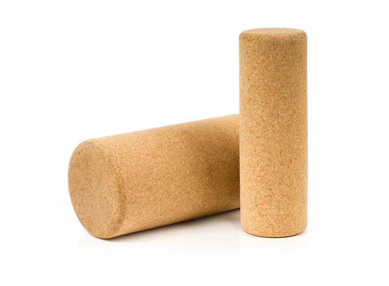 Yogarulle i kork  30x10 cm Fasciarulle 