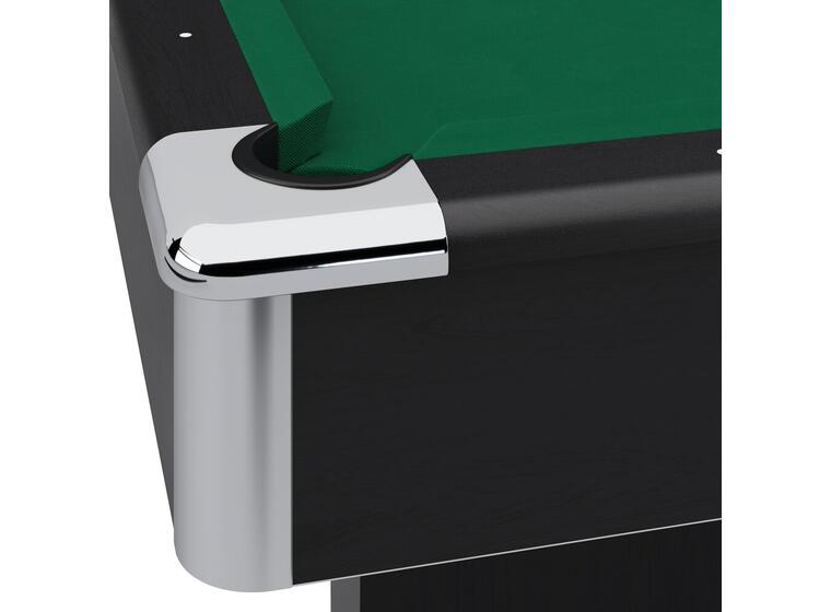 Biljardbord Club Pro III Skiffer 9 fot Grön Simonis 860 duk 