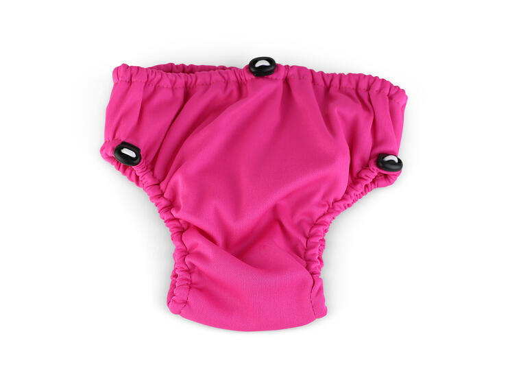 Klubben Aqua Nappy Badblöja | 6-12 mnd Rosa | Justerbar midja och lår| 6-9 kg 