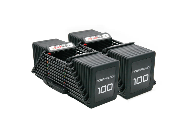 PowerBlock Manual PRO 100 EXP Justerbar hantel | 1-45 kg 