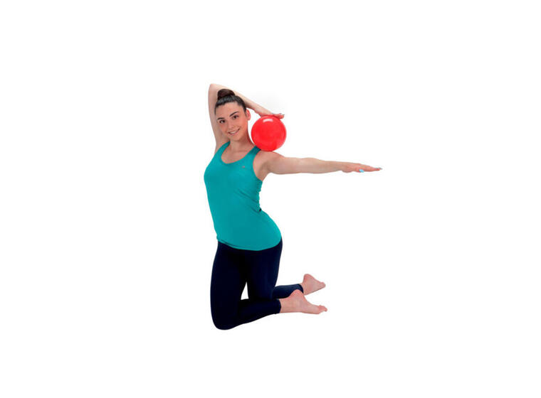 RG Boll Ritmic 18,5 cm | 280 gr | Röd Treningsboll til rytmisk gymnastik 