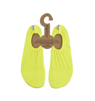Slipstop Halksockor Neon Yellow Badstrumpor Vuxen