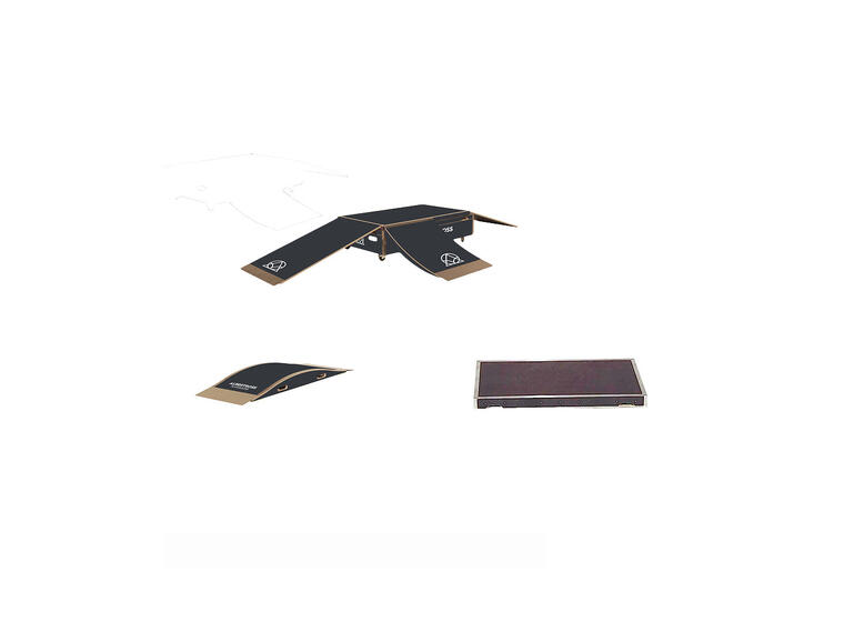 Albertross Playground Freestyle-Park 9 Skate Park Set Basic 