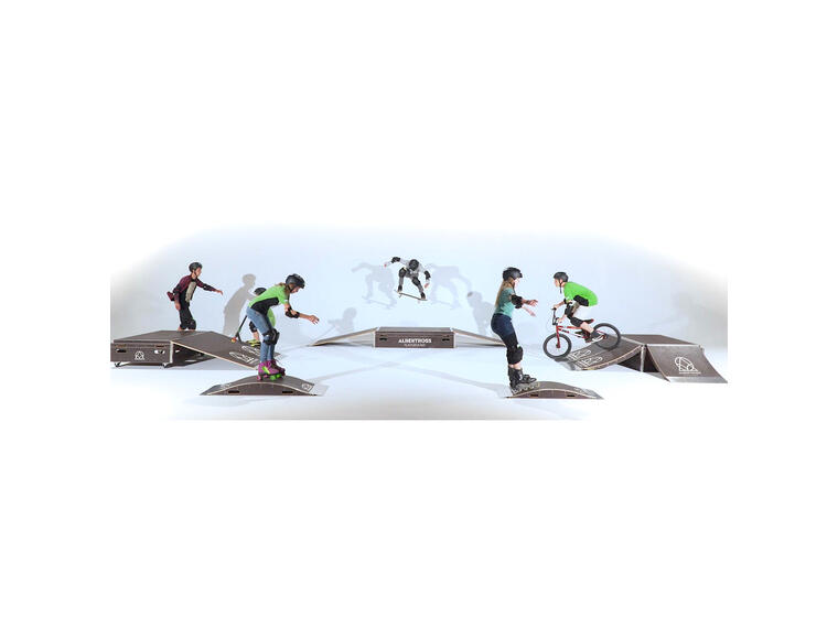 Albertross Playground Freestyle-Park 9 Skate Park Set Basic 