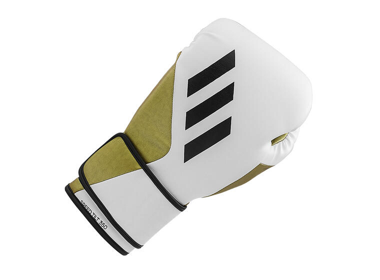 Boxningshandskar Adidas Speed Tilt 350V White/Gold  18 oz 