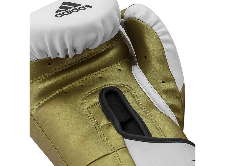 Boxningshandskar Adidas Speed Tilt 350V White/Gold  12 oz 