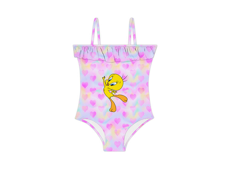 Chirpie Baddräkt 128-134cm Slipstop | Tweety | Polyester/Elastan 