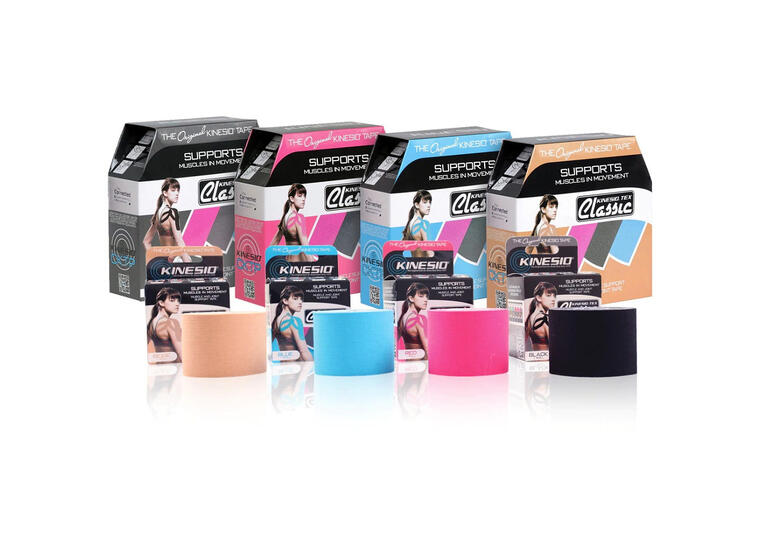 Kinesiotape Kinesio Tex Classic | Beige Kinesiologitejp | Längd 4 m | Bredd 5 cm 