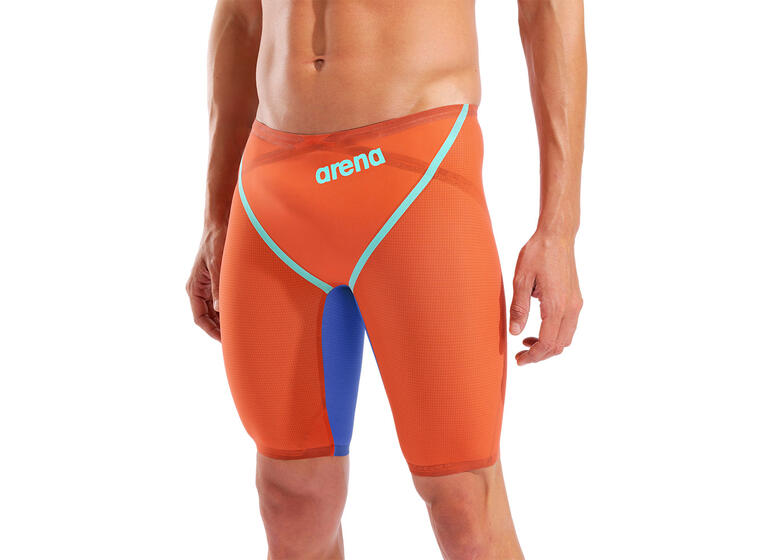 PWS Carbon Glide LE Jamme 24 Arena | Oransje/Blå | Tävlingsbadbyxa 