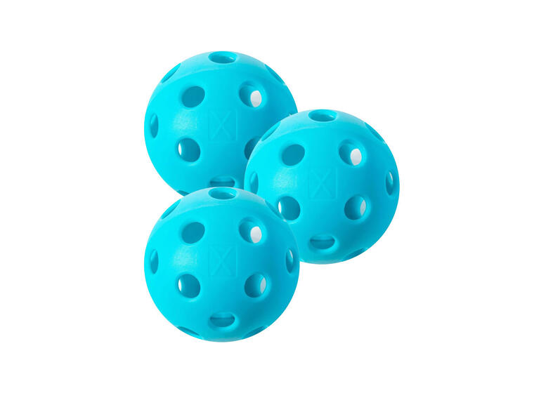 Pickleball X-26 Innomhusboll Blå Träning | Tävling| 3 st 