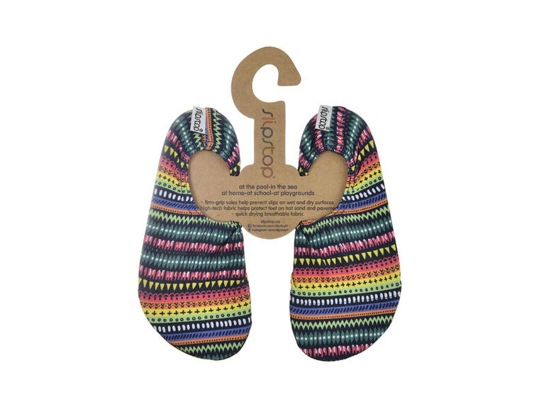 Slipstop Halksockor Ethnic Jr L Badstrumpor barn 