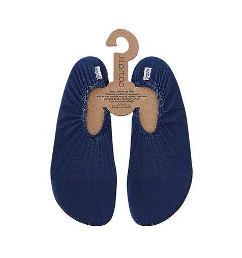 Slipstop Halksockor Navy Badstrumpor Vuxen