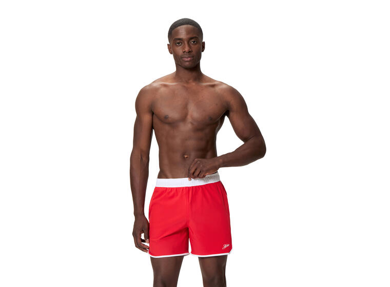 Solid Logo Volley 16 Badshorts XXL Speedo | Röd | 4-Way Stretch 