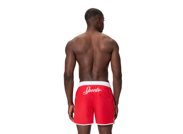 Solid Logo Volley 16 Badshorts XXL Speedo | Röd | 4-Way Stretch 
