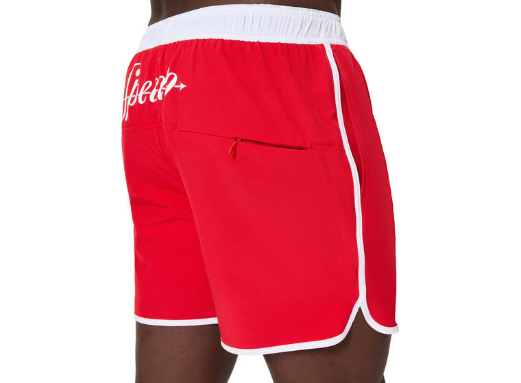 Solid Logo Volley 16 Badshorts XXL Speedo | Röd | 4-Way Stretch 