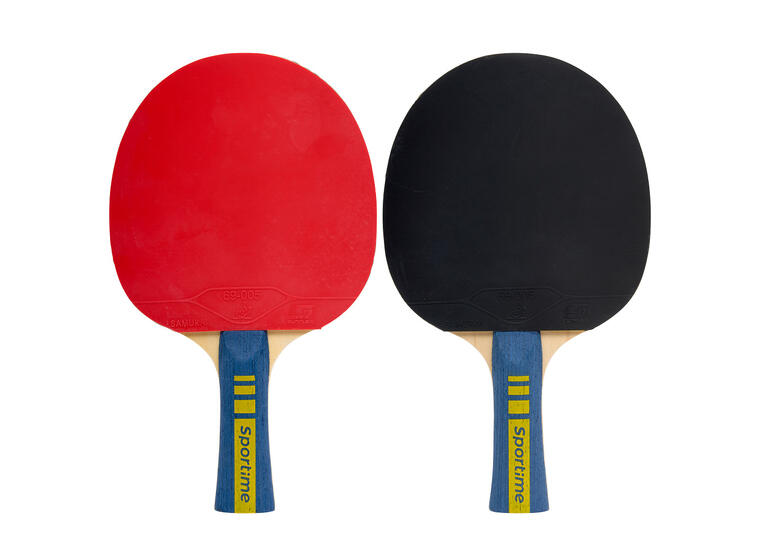 Sportime bordtennisracketset 4 racketar | 10 bollar 