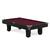Biljardbord Master skiffer 8 fot Vinröd Simonis 860 duk 
