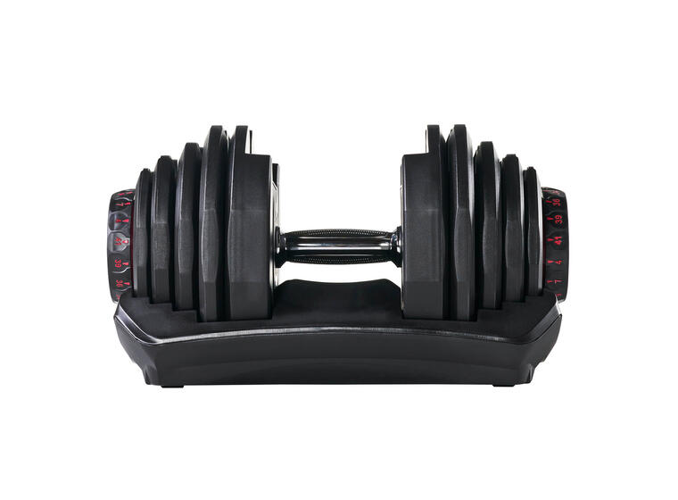 Bowflex Selecttech Dumbbells 1 x 4-41 kg Justerbar hantel | 17 viktnivåer 