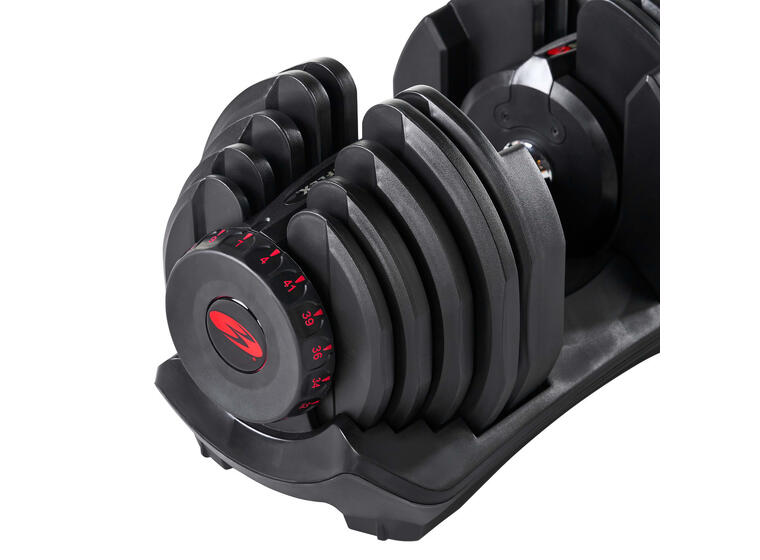 Bowflex Selecttech Dumbbells 1 x 4-41 kg Justerbar hantel | 17 viktnivåer 