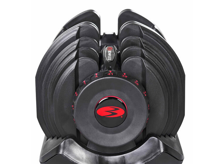 Bowflex Selecttech Dumbbells 1 x 4-41 kg Justerbar hantel | 17 viktnivåer 