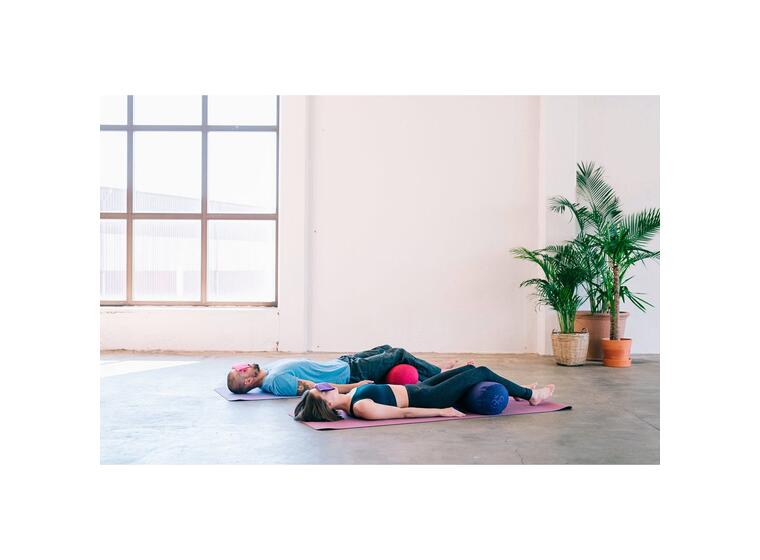 Yoga Bolster Blå Ger stöd och stabilitet 
