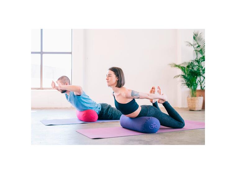 Yoga Bolster Blå Ger stöd och stabilitet 