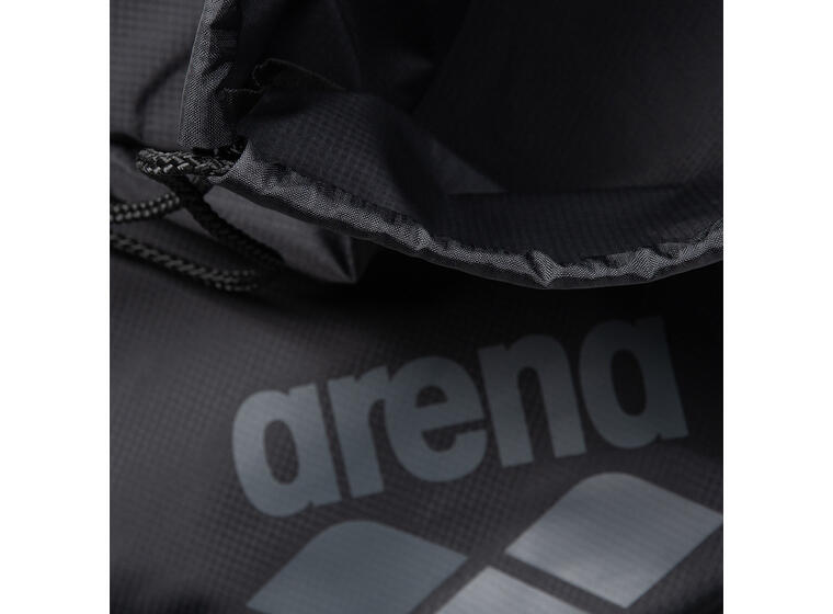 Arena One Go Swimbag Svart | Gympåse | 10 L 