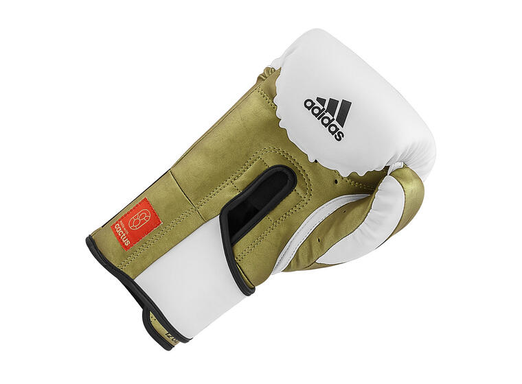 Boxningshandskar Adidas Speed Tilt 350V White/Gold 14 oz 