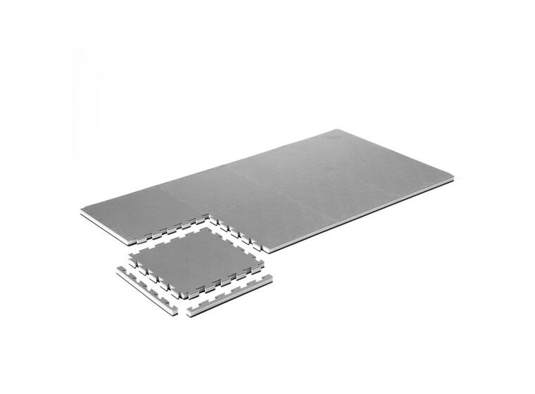 Fitnesmatta Gym Trocellen 206x106 cm 8 st mattor á 50 cm | 12 st kantbitar 
