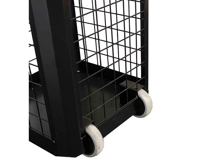Förvaring Innebandy 40x40x125 cm Blå Förvaringsvagn för ca 30-40 klubbor 