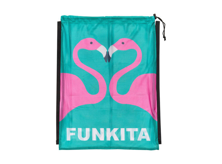 Go Flamingo Mesh Bag Funkita | Nätpåse 