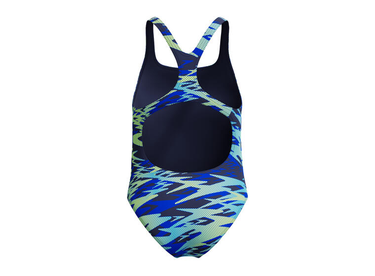 Hyperboom Medalist Baddräkt jr 116 Speedo | Blå/Grön | Endurance Pro 