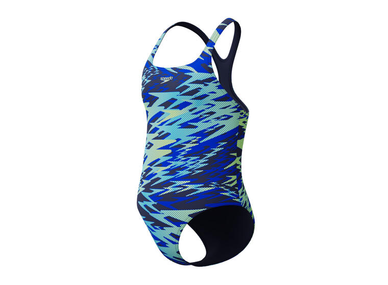Hyperboom Medalist Baddräkt jr 116 Speedo | Blå/Grön | Endurance Pro 