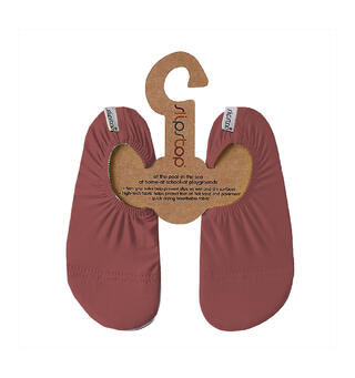Slipstop Halksockor Burgundy Jr Badstrumpor barn