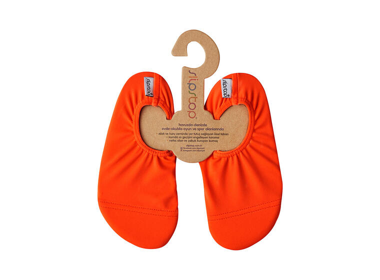 Slipstop Halksockor Orange Jr L Badstrumpor barn 