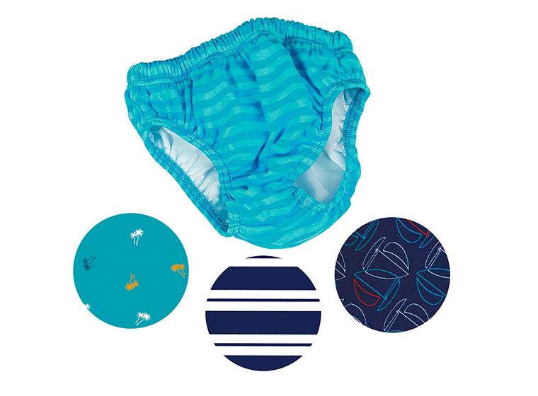 Baby Badblöja Blå Small 62/68 - olika färger 