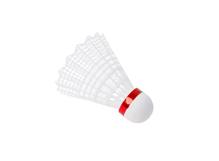 Badmintonboll 6 st. Red, fast, white 
