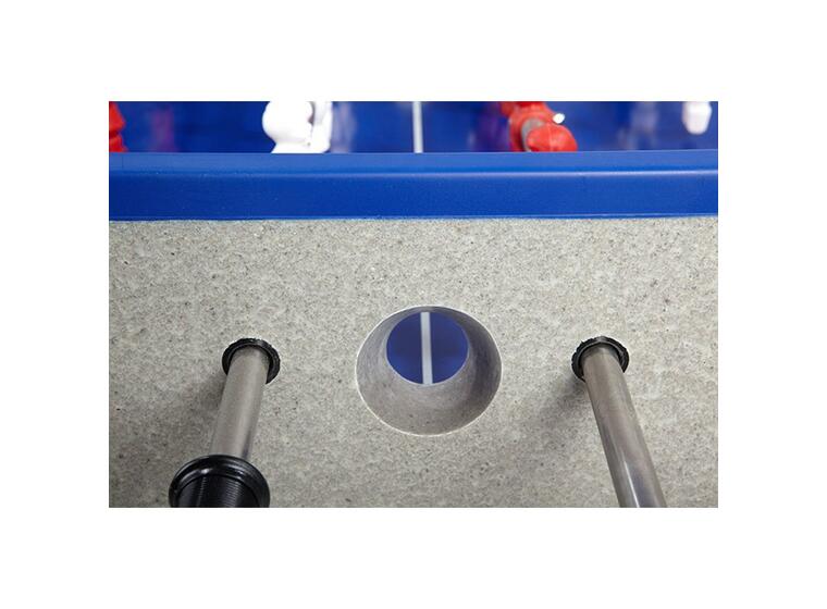 Fotbollsspel i betong | Grön Utomhus foosball 