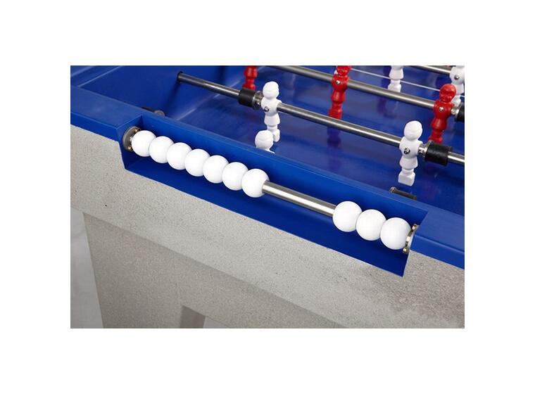 Fotbollsspel i betong | Grön Utomhus foosball 