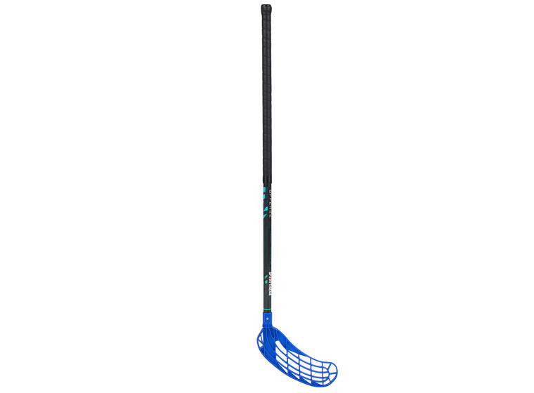 Innebandyklubba Offense 95 cm blå Rakt blad 