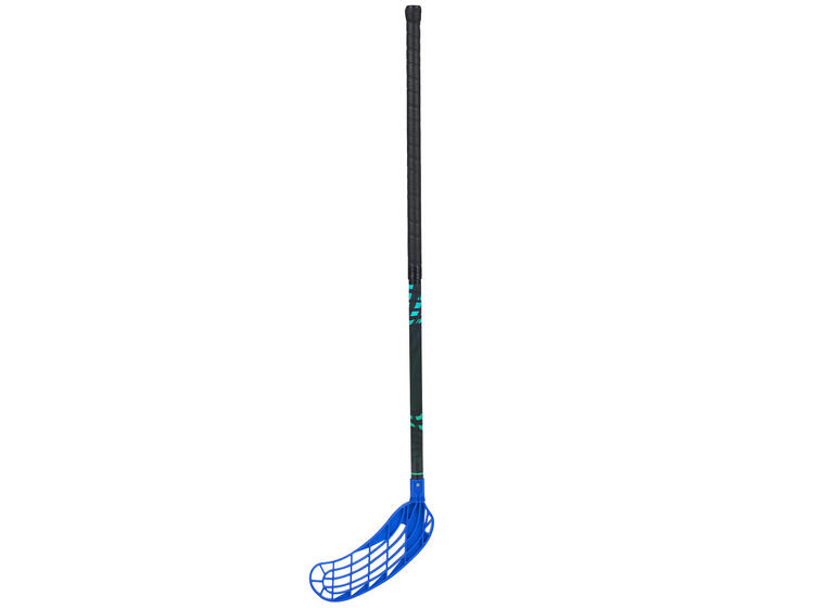 Innebandyklubba Offense 95 cm blå Rakt blad 