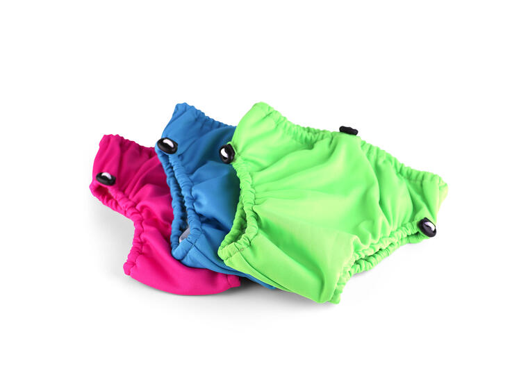 Klubben Aqua Nappy Badblöja | 12-18 mnd Grön | Justerbar midja och lår | 9-12 kg 