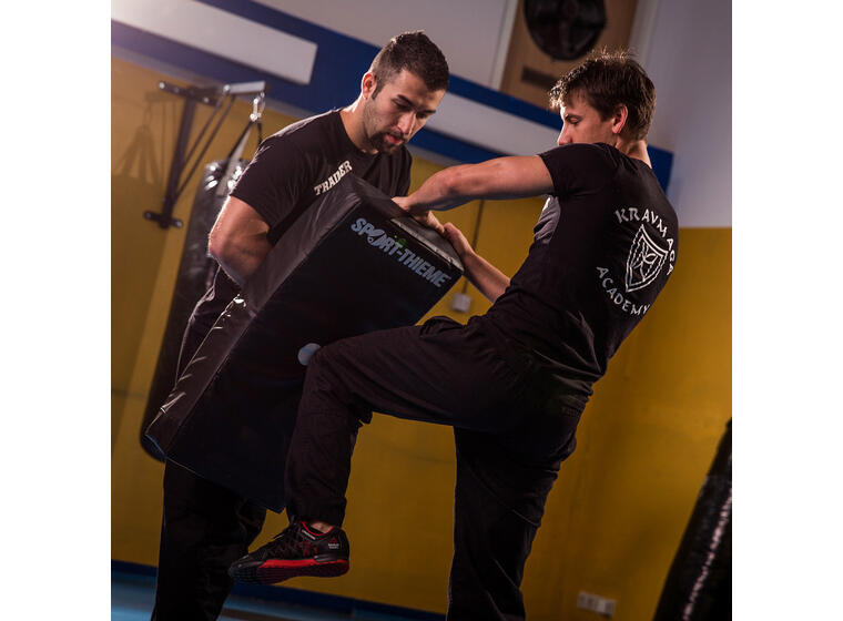 Punch Pad Curve 75x35x15 cm Slag och sparkmits till kampsport 