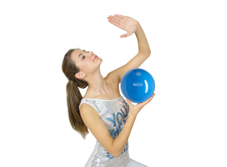 RG Boll Ritmic 18,5 cm | 280 gr | Blå Treningsboll til rytmisk gymnastik 